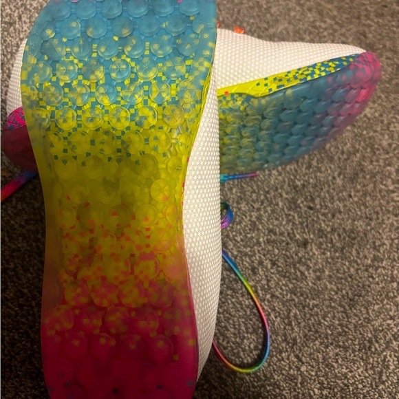 No Bull Project Outwork White Sneakers Men’s 8 or Women’s 9.5 - Picture 3 of 8